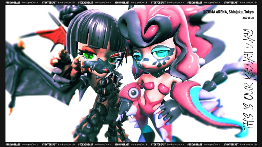 TOKYO BEAST ゲームキャラクターと報酬